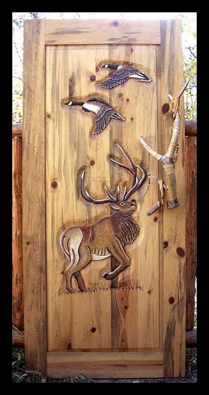 African Safari Door